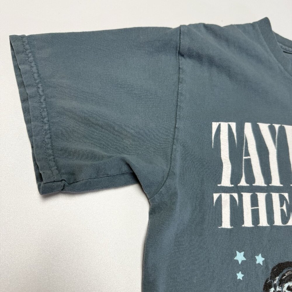 Taylor Swift The Eras Tour T Shirt Small 17x25 Gray Short Sleeve Tour - Picture 5 of 12